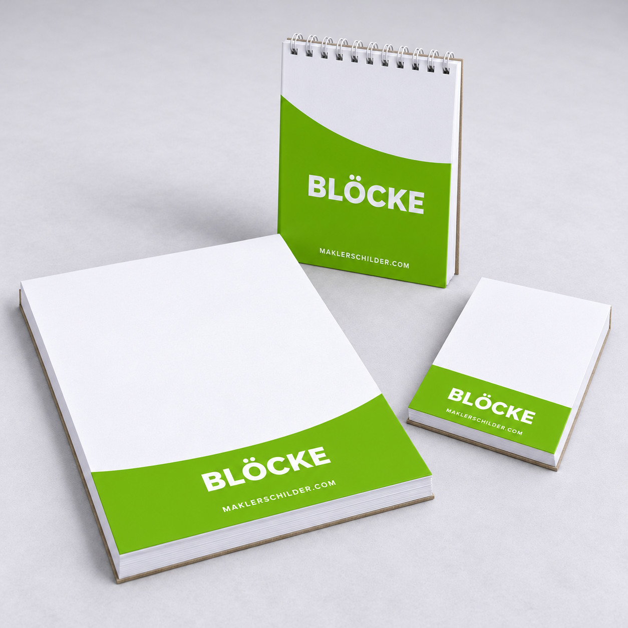 Custom printed writing pads and notepads