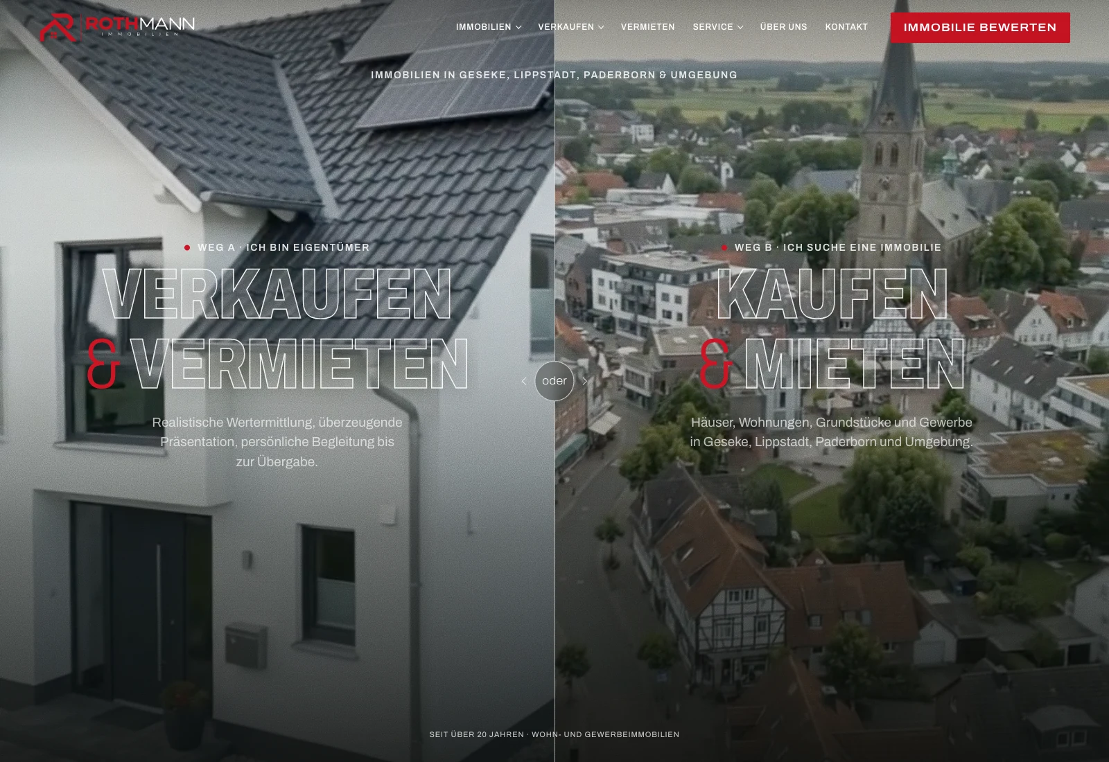 Interactive example website · Rothmann Immobilien